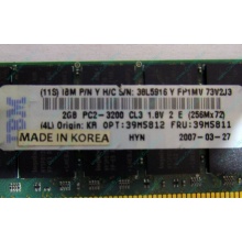 IBM 39M5811 39M5812 2Gb (2048Mb) DDR2 ECC Reg memory (Купавна)