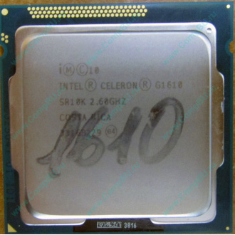 Процессор Intel Celeron G1610 (2x2.6GHz /L3 2048kb) SR10K s.1155 (Купавна)