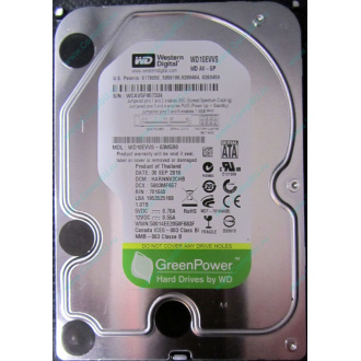 Б/У жёсткий диск 1Tb Western Digital WD10EVVS Green (WD AV-GP 1000 GB) 5400 rpm SATA (Купавна)