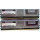 Серверная память 1024Mb (1Gb) DDR2 ECC FB Hynix PC2-5300F (Купавна)